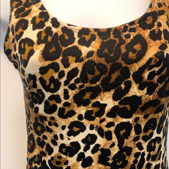 Tank flare cheetah dress - Picture 2 of 3